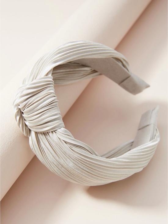 Anthropologie Accessories - NWT Anthropologie Silver Pia Knotted Headband